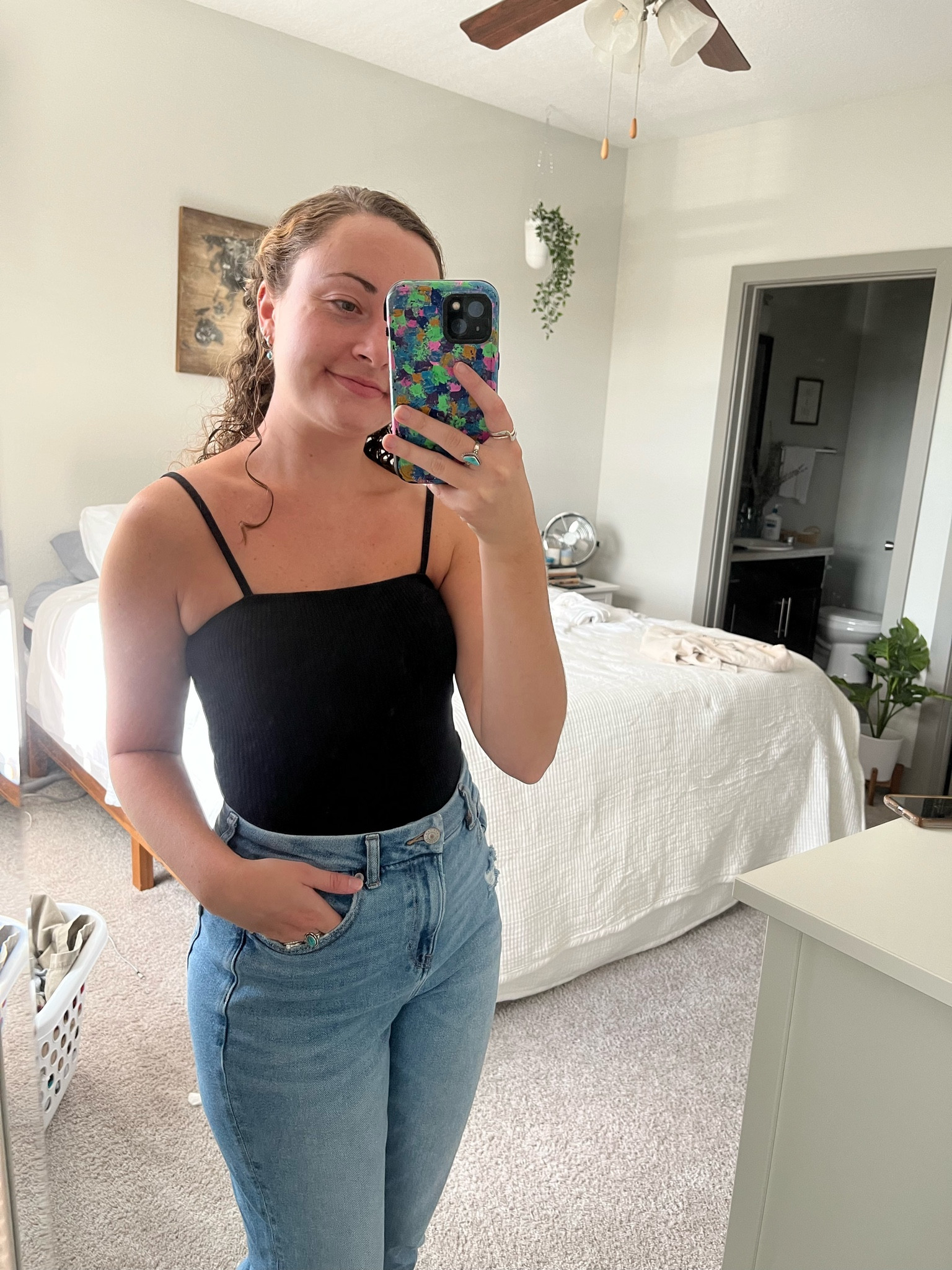 Simple, classic, easy outfit to throw on

#basic #denim #aedenim #outfit #style #outfitinspo #bodysuit 