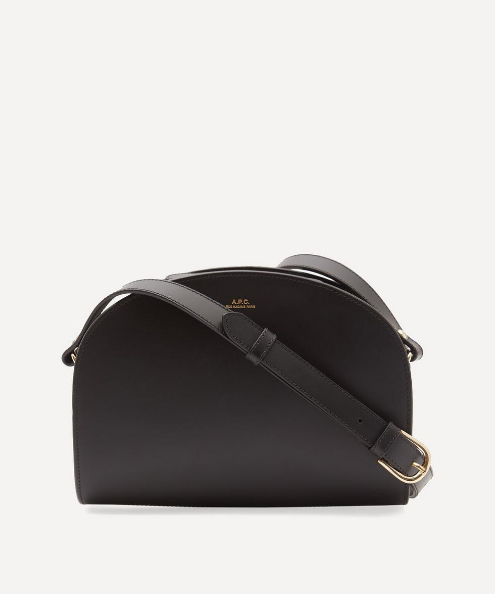 Leather Demi-Lune Bag | Liberty London (US)