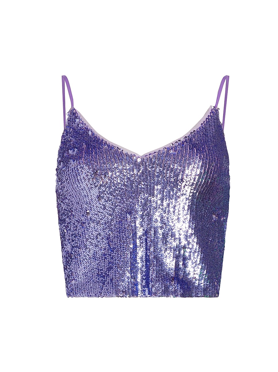 Lila Sequin Cropped Tank | Saks Fifth Avenue