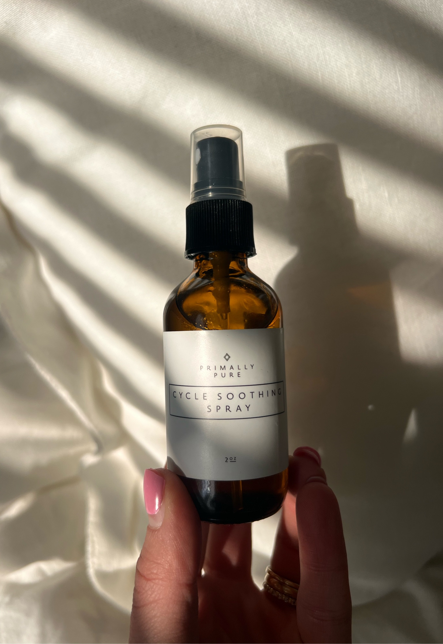 Reduce period symptoms! Just spray on your stomach. All natural, healthy ingredients #periodhelps #ltkhealth #nontoxic #spray 