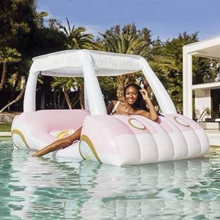 Pink pool floats. Barbie. Pool party. 

#LTKSeasonal #LTKGiftGuide #LTKkids