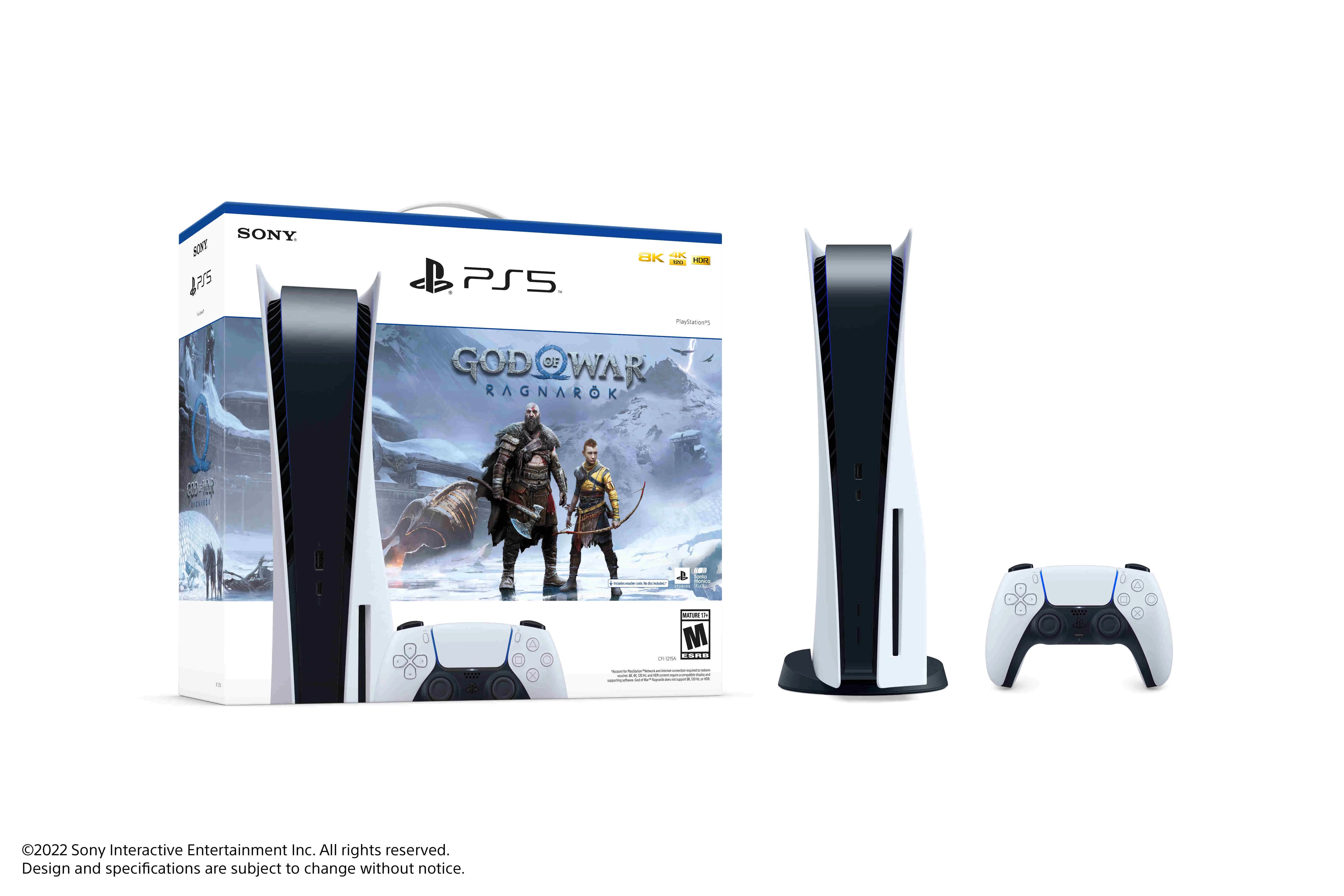 PlayStation 5 Console – God of War Ragnarok Bundle | Walmart (US)