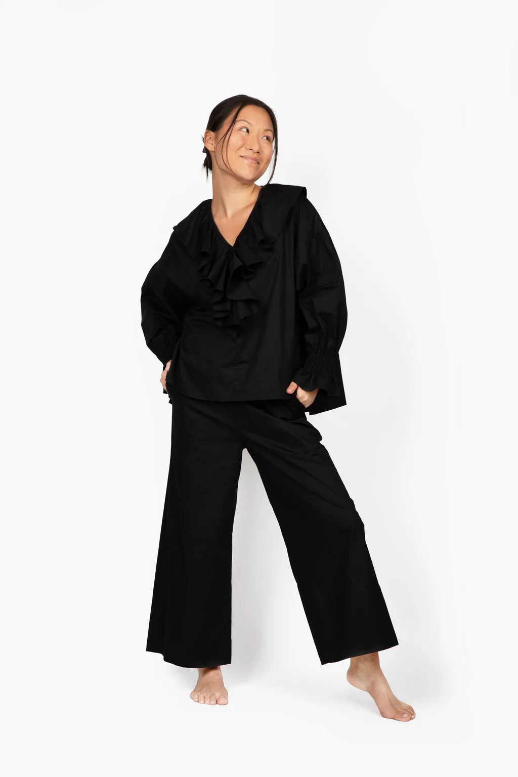 Lady Bird Dream Pant Set - Midnight | Quiet Culture