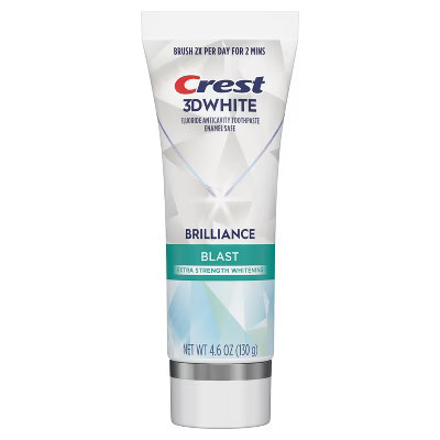 Crest 3D White Brilliance Blast Toothpaste - 4.6oz | Target