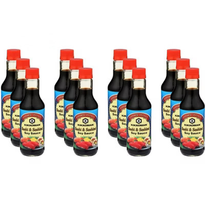 Kikkoman Sushi & Sashimi Soy Sauce - Case of 12 - 10 oz | Target