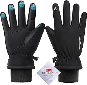 rivmount Winter Gloves Women Men,Touch Screen Warm Gloves Ski Gloves Windproof Thermal Snow Glove... | Amazon (US)