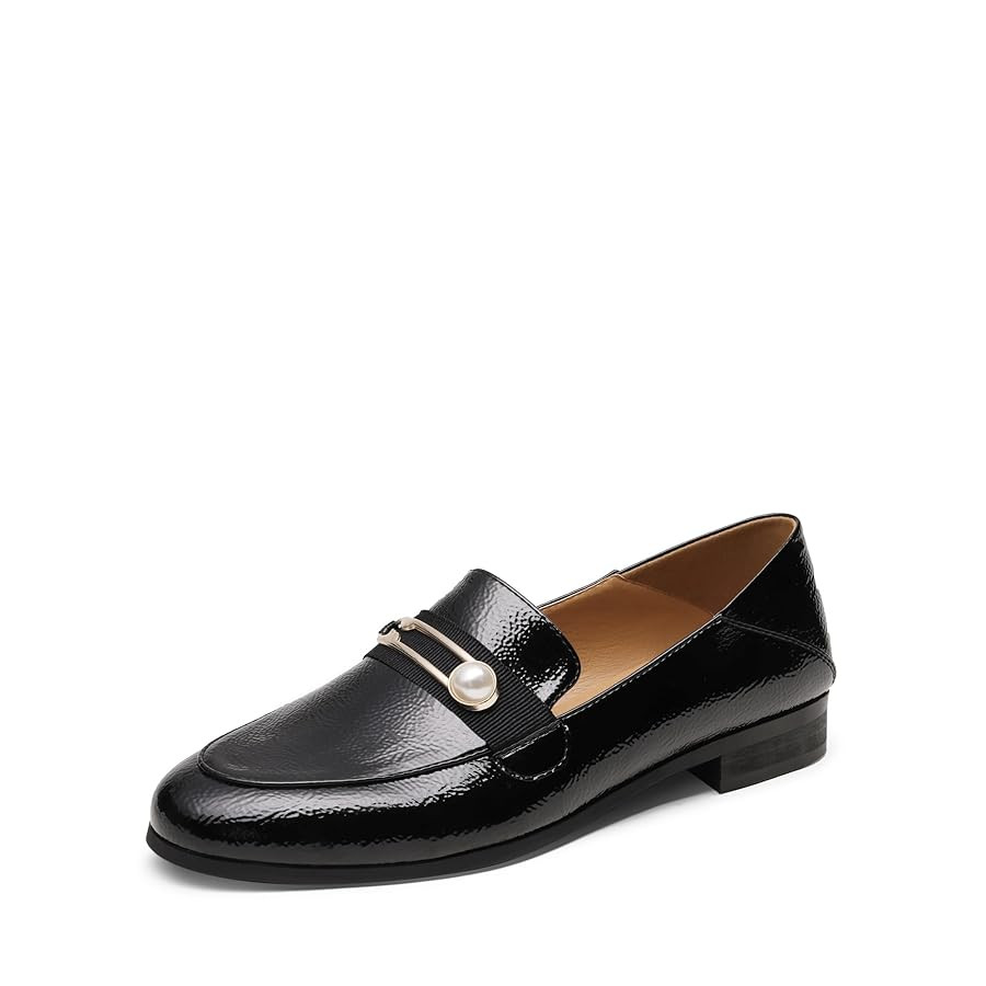 DREAM PAIRS Loafers for Women Slip On Comfortable Round Toe Casual Fashion Flats Dressy Shoes | Amazon (US)