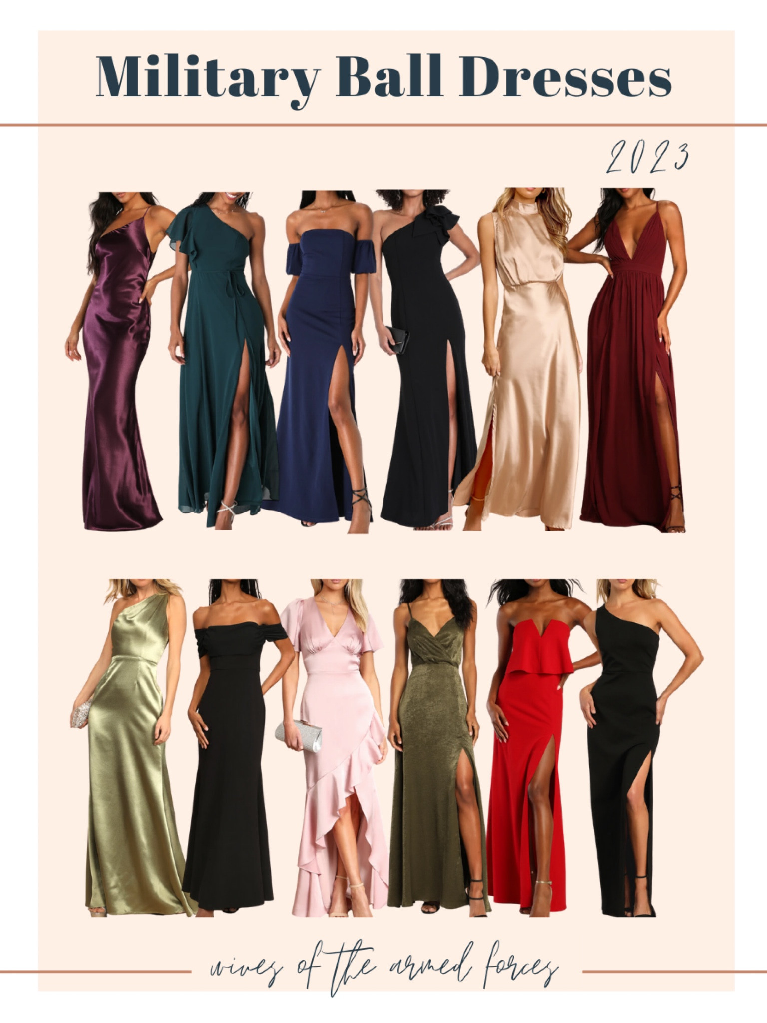 2023 Military Ball Style Guide! Some of our fav Lulus gowns for this years military ball! Remember, Lulus offers a military discount! 

#LTKunder100 #LTKFind #LTKSeasonal
