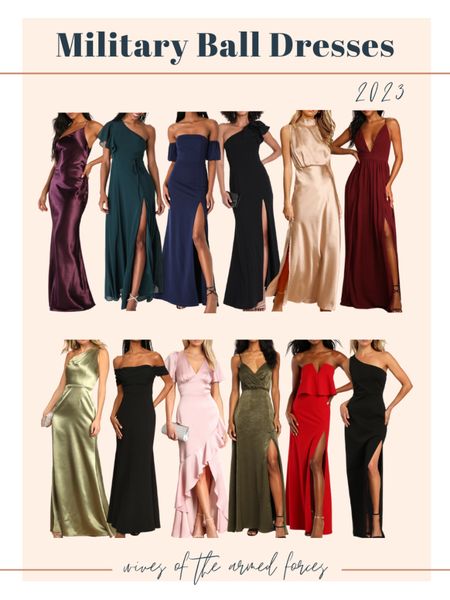2023 Military Ball Style Guide! Some of our fav Lulus gowns for this years military ball! Remember, Lulus offers a military discount! 

#LTKunder100 #LTKFind #LTKSeasonal