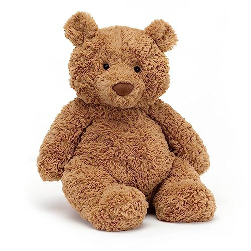 Jellycat Bartholomew Bear Stuffed Animal, Large 14 inches - Teddy Bear Plush - Soft and Huggable - Classic Children's Gift | Amazon (US)