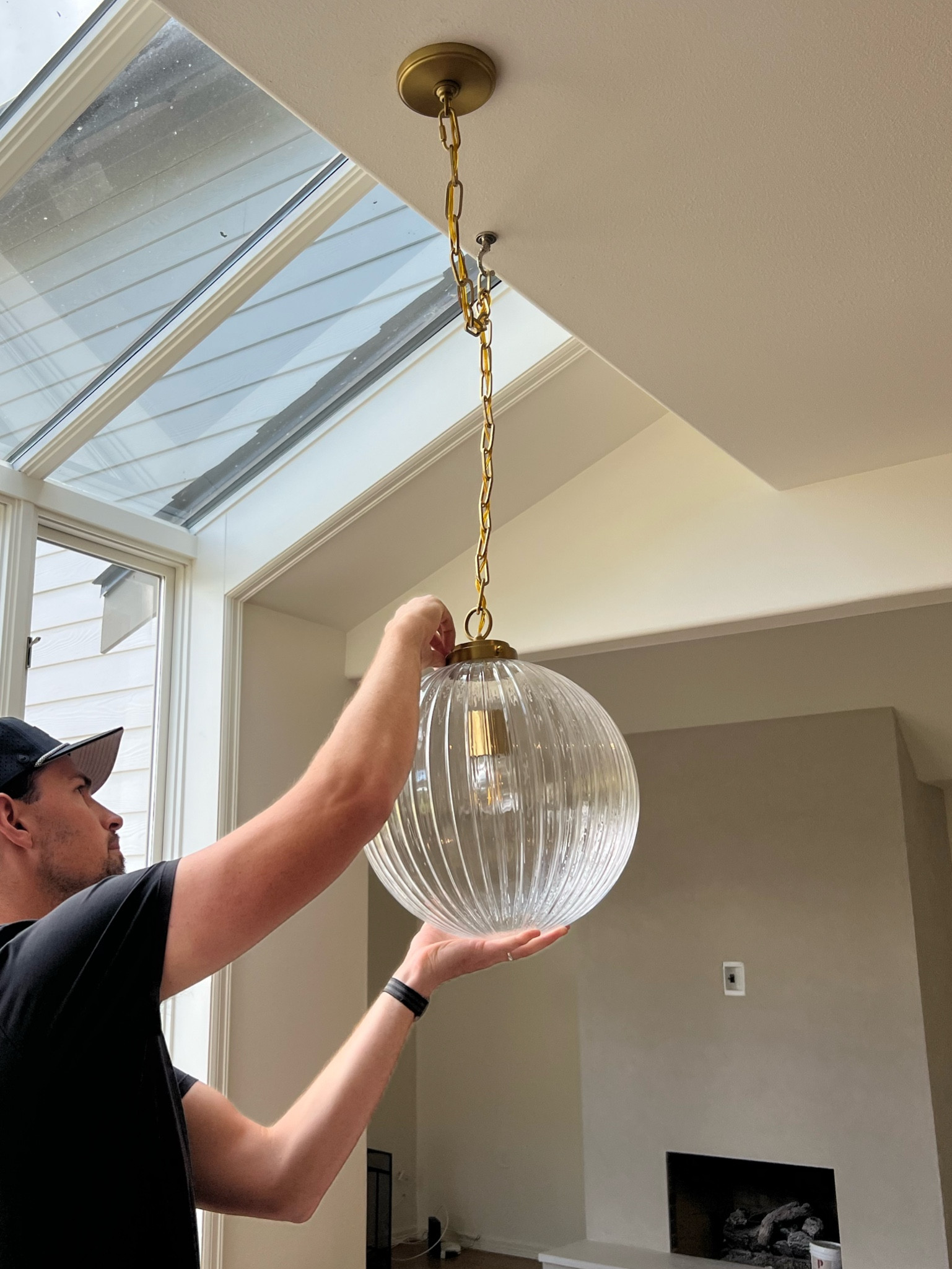 Kitchen nook light!! 