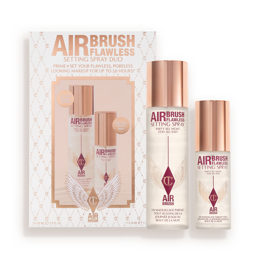 Airbrush Flawless Setting Spray Duo: Supersize + Mini Setting Spray | Charlotte Tilbury | Charlotte Tilbury (US)