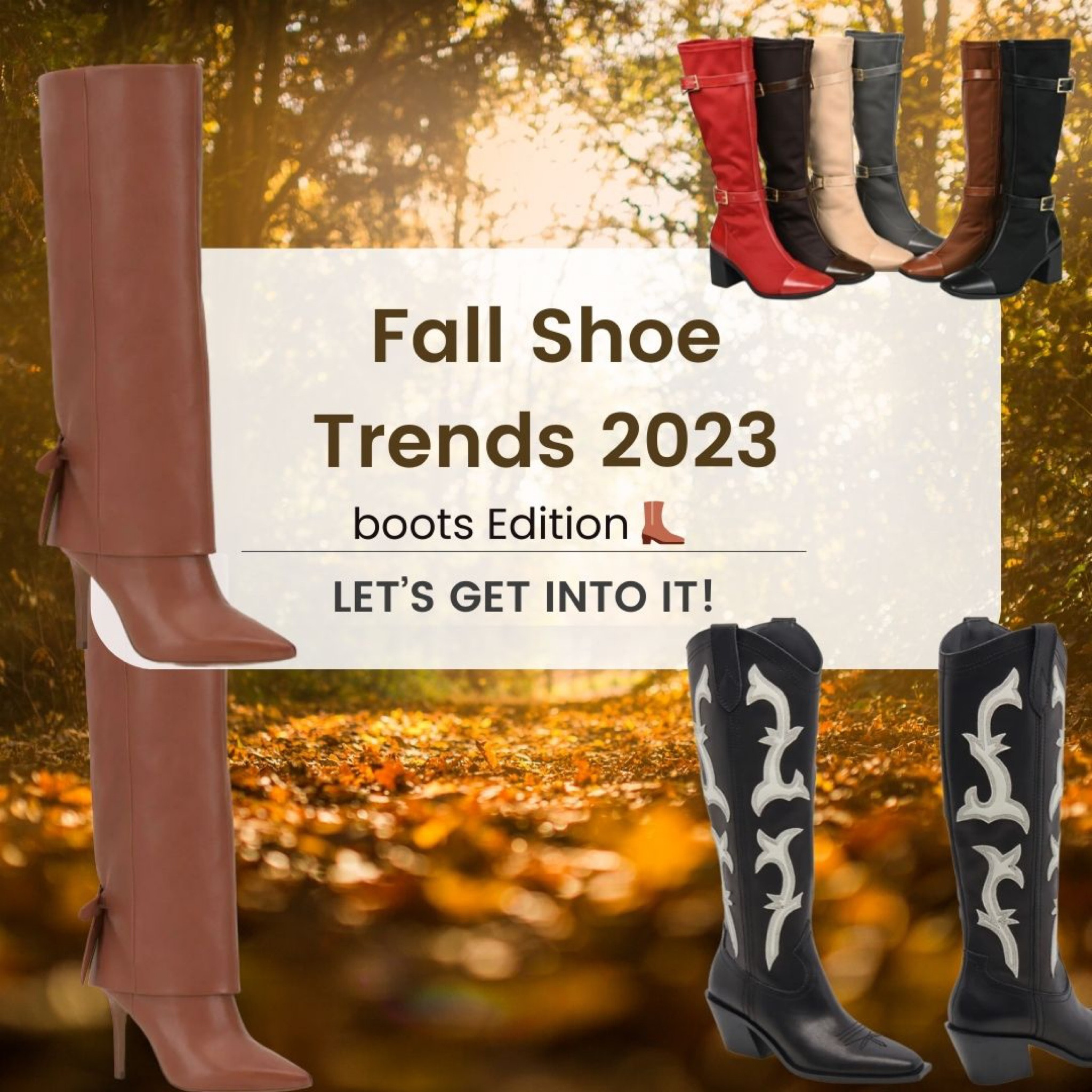 Fall ‘IT’ Boots, Brown, black,green, western, knee high boots, ankle boots, knitted boots, over fold boots, red boots, white boots, purple, plum, fall fashion shoe trend!

#LTKFind #LTKSeasonal #LTKstyletip
