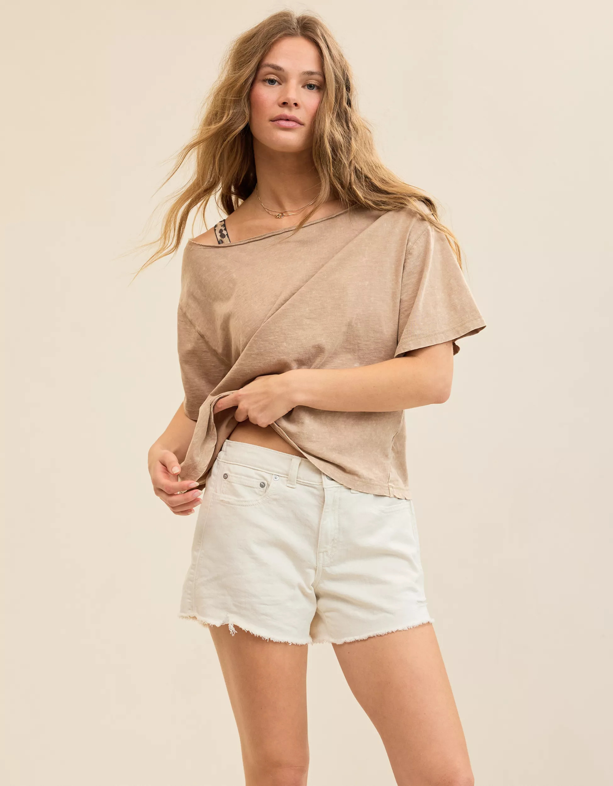 Aerie Daydream Denim Short | American Eagle Outfitters (US & CA)