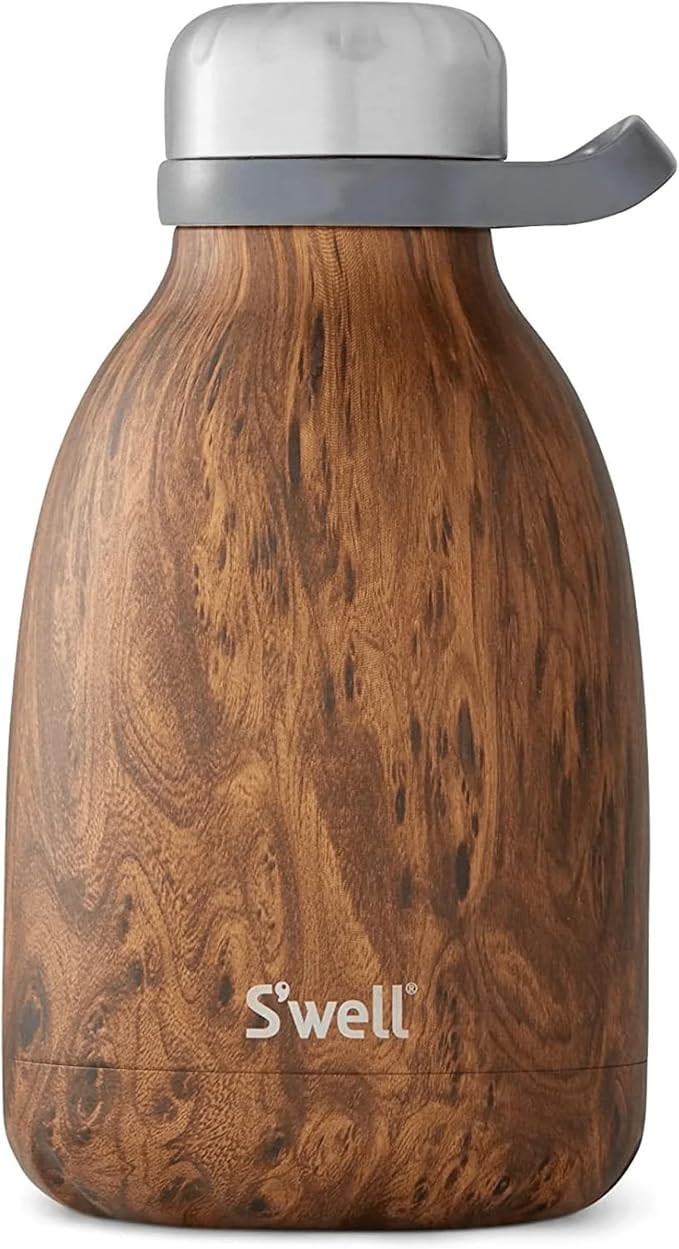 S'well Stainless Steel Roamer Bottle, 40oz, Teakwood, Triple Layered Vacuum Insulated Containers ... | Amazon (US)