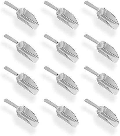 Super Z Outlet 5.5" Mini Acrylic Plastic Kitchen Scoops for Weddings, Candy Dessert Buffet, Ice C... | Amazon (US)