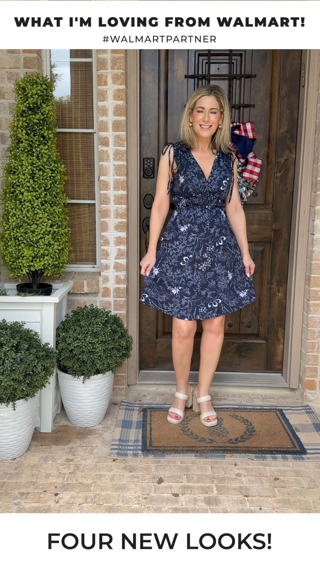 #walmartpartner Sharing some new finds from @walmartfashion that I ordered on @Walmart! Wearing all the pieces in an XS. 

#summerdress #prefall #denimdress #datenight #fashionover40 #fashionover50 #walmartfashion 

#LTKOver40 #LTKVideo #LTKFindsUnder50