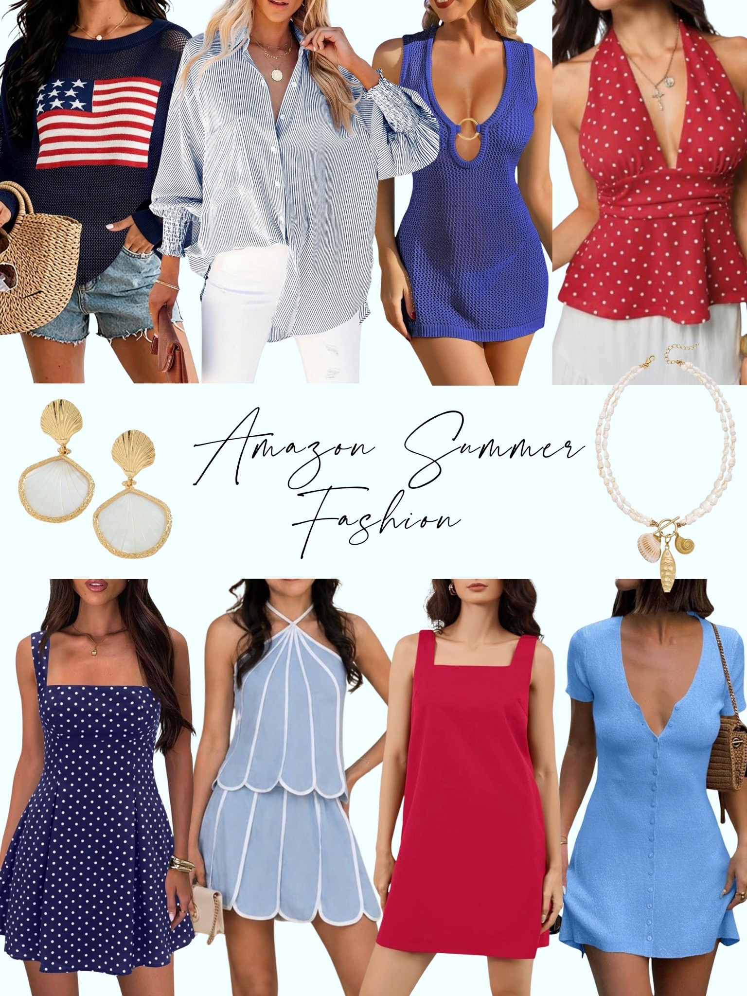 Amazon 4th of July outfits, July 4th outfits, Amazon summer outfits, Amazon summer dresses, beach vacation outfits

#LTKSaleAlert #LTKTravel #LTKootd