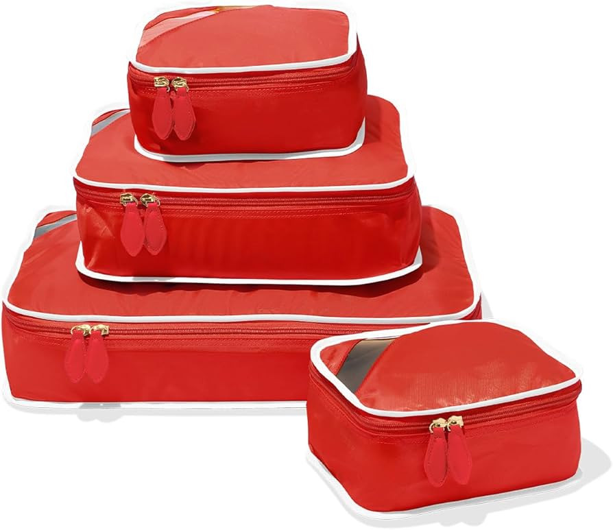 Paravel Packing Cube Quads | Luggage Organizer for Travel Accessories, Shoes, Toiletries, Laundry... | Amazon (US)