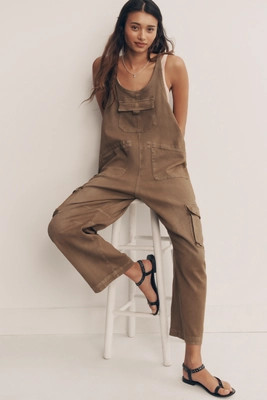 Soft Wash Knit Overalls by Pilcro | Anthropologie (US)