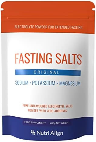 Fasting Salts: Sodium, Potassium, Magnesium. Pure, Unflavoured Electrolyte Powder with Zero Addit... | Amazon (US)
