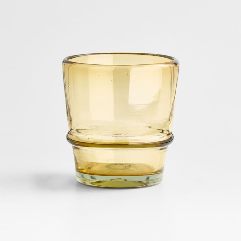 Atlas 11-oz. Recycled Double Old-Fashioned Glass + Reviews | Crate & Barrel | Crate & Barrel