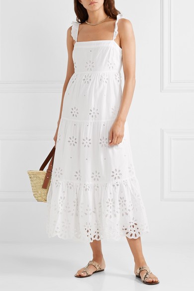 10 White Broderie Maxi Dresses Fit For Summer Weather, Holidays & A ...