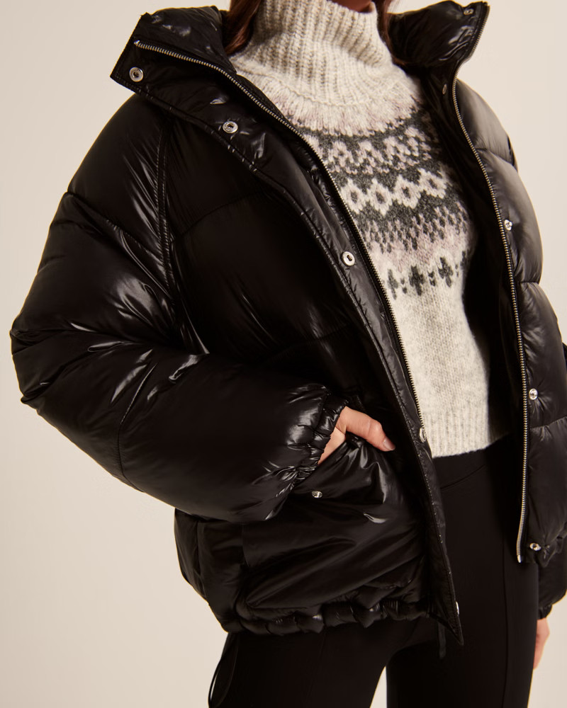 Oversized Utility Puffer | Abercrombie & Fitch (US)