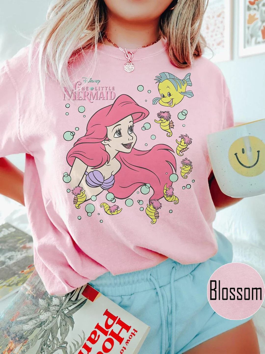 Disney Ariel Little Mermaid Shirt, Ariel Mermaid Shirt, Disney Princess Shirt, Vintage Retro Arie... | Etsy (US)