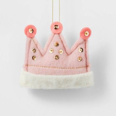 Felt Crown Christmas Tree Ornament - Wondershop™ | Target