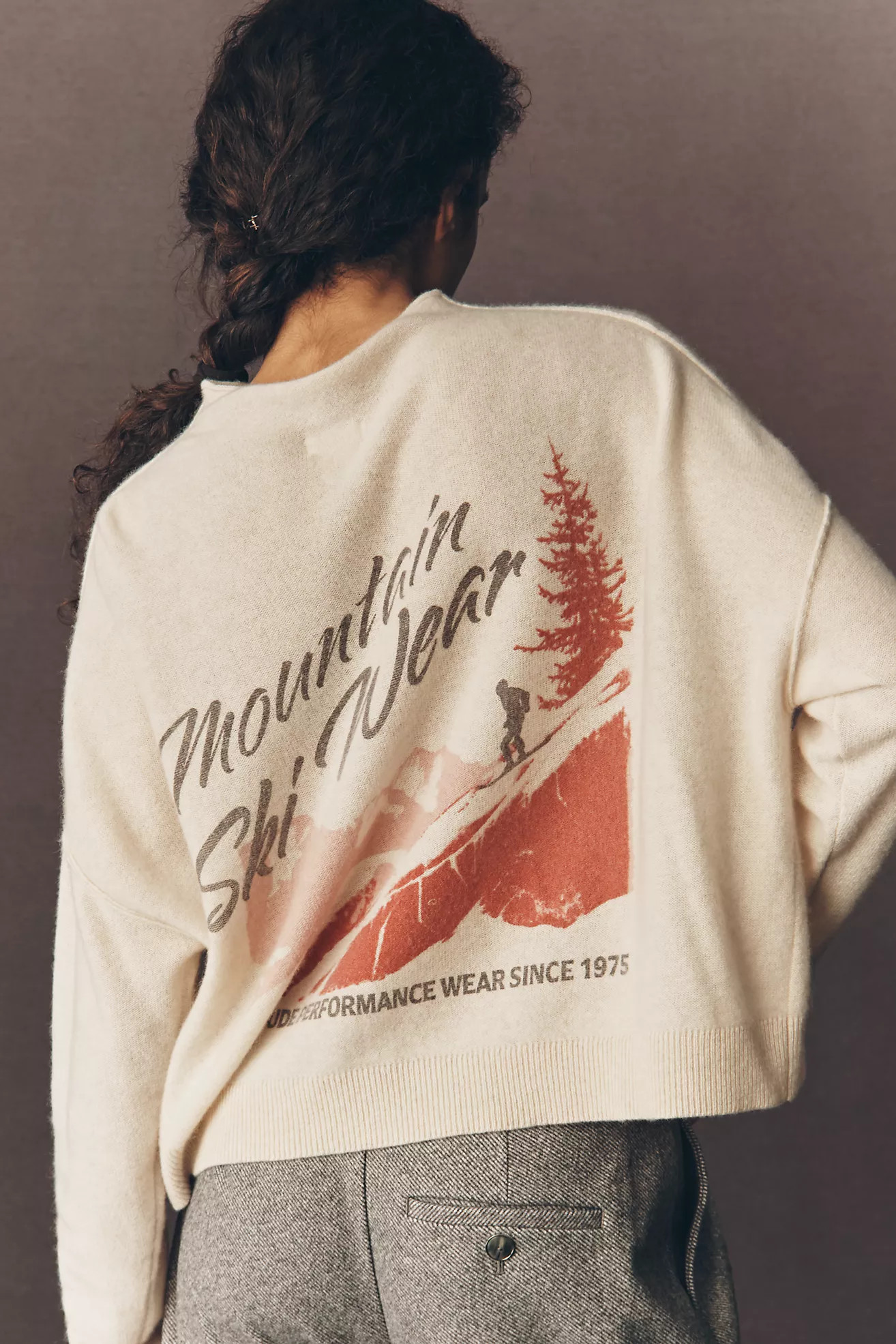 The Alani Cashmere Mock-Neck Sweater by Pilcro | Anthropologie (US)