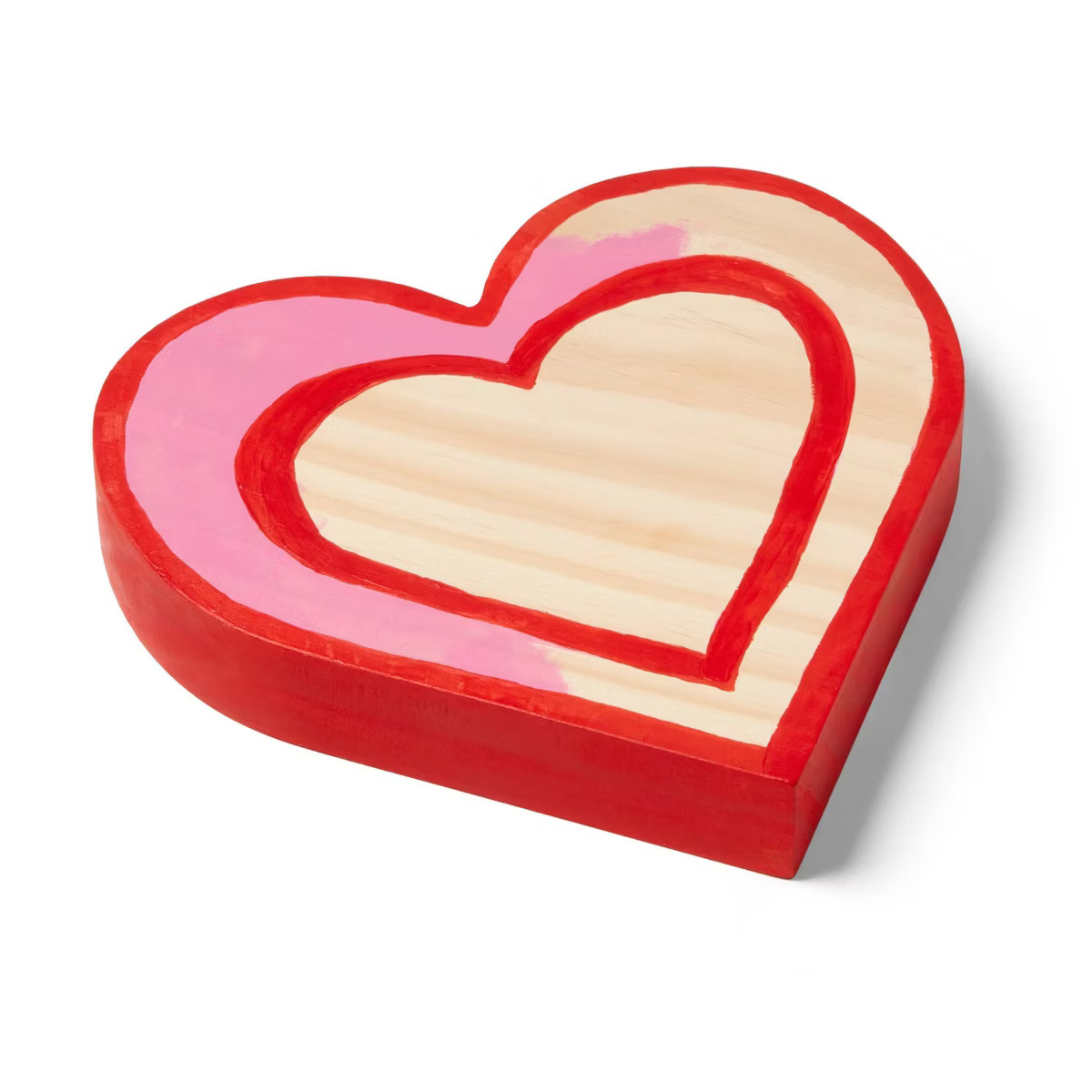 Valentine's Craft Heart Wood Base - Mondo Llama™ | Target