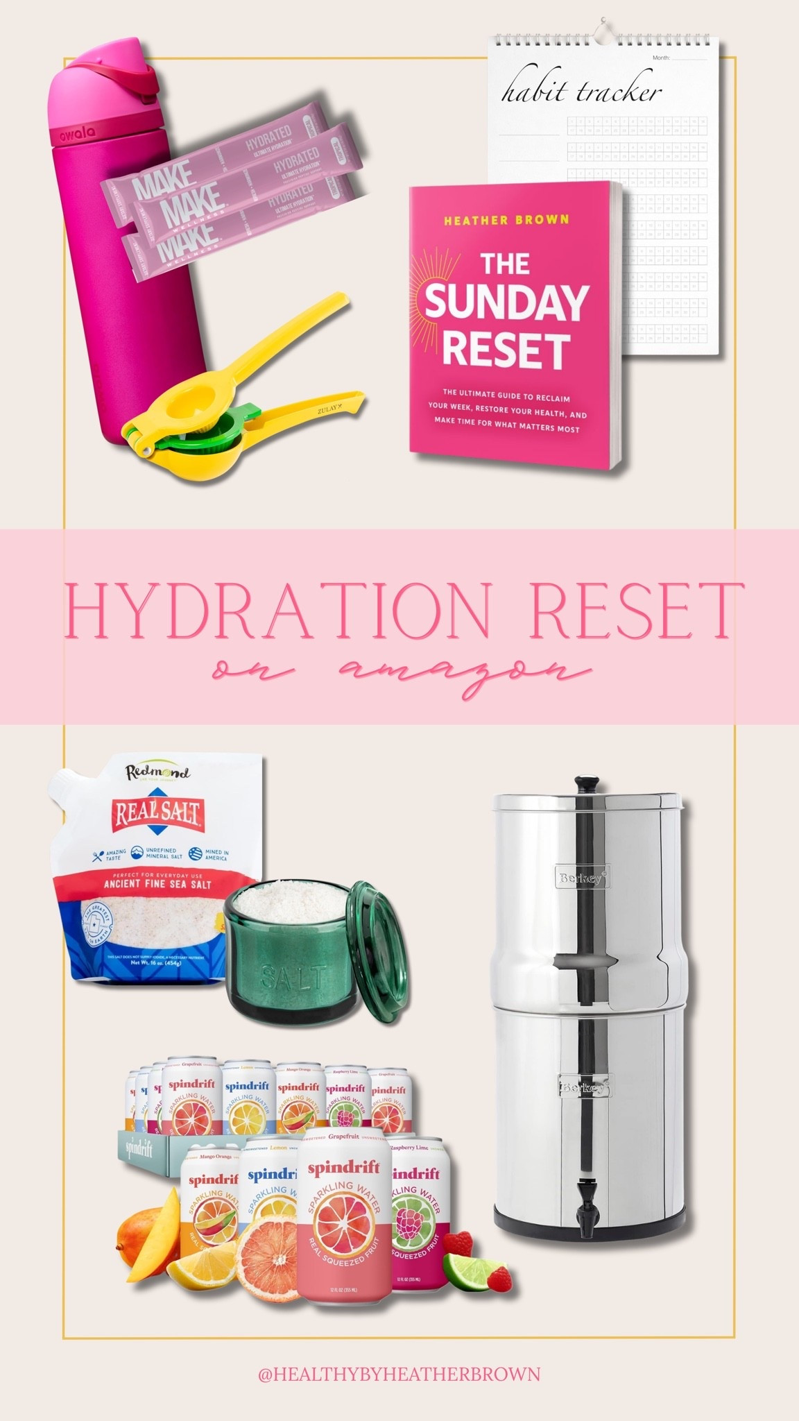 Hydration is one of the most overlooked habits 💧 
The Sunday Reset brings it back to basics: drinking enough water, staying consistent, and supporting your energy, focus, and overall wellness.

#LTKfitnessgoals #LTKselfcare #LTKmomlife