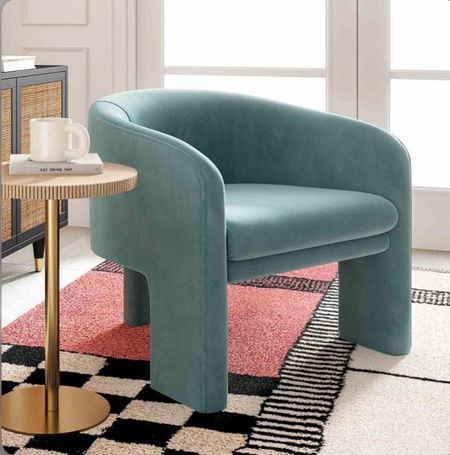 Love this modern accent chair

Living room / mid century modern / velvet accent chair / accent table / 

#LTKsalealert #LTKhome