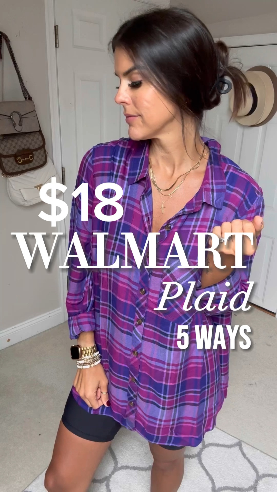 Love this plaid shirt from Walmart! So many ways to wear it! I’m wearing size OX. 


#LTKunder50 #LTKstyletip #LTKunder100
