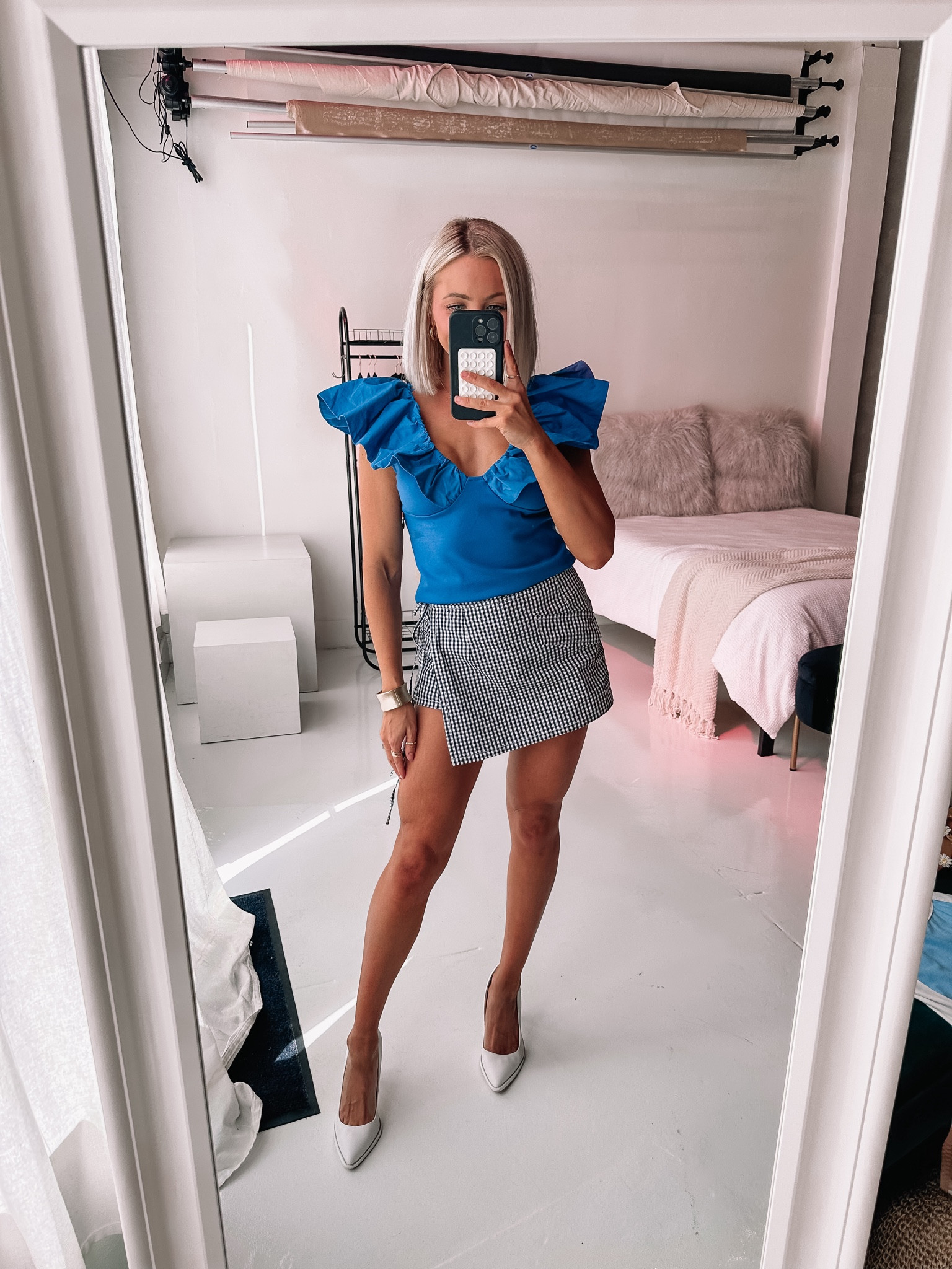 Code: TANNER20 for 20% off Anthropologie apparel, beauty, and accessories! Wearing an XS in my top & in my skirt 

#LTKSummerSales #LTKStyleTip #LTKFindsUnder100