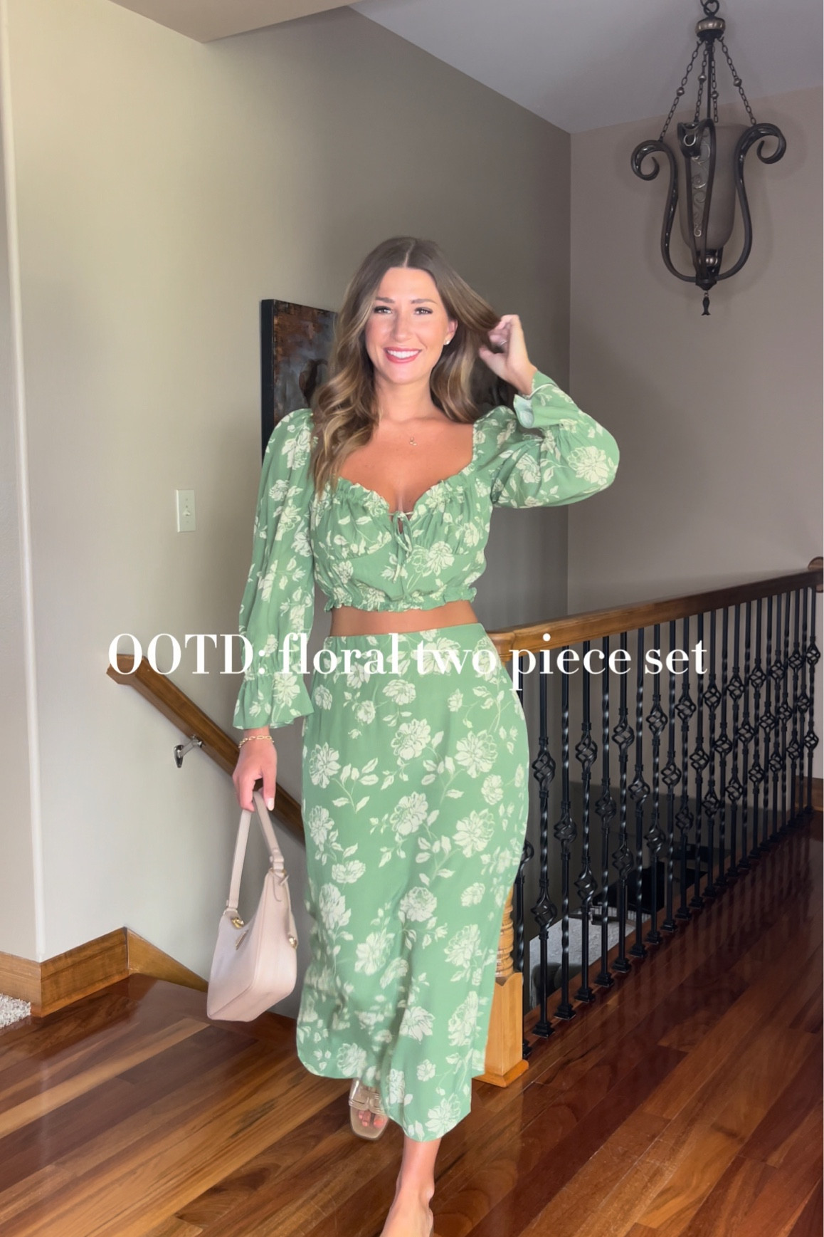 OOTD: floral two piece set 🌿 currently on sale!
-
#matchingset #affordablefashion #summerfashion 
comfy outfit / casual outfit / outfit ideas / summer outfit idea / what to wear this summer / affordable fashion / outfit inspiration / green outfit / matching two piece set 

#LTKsalealert #LTKunder100 #LTKstyletip