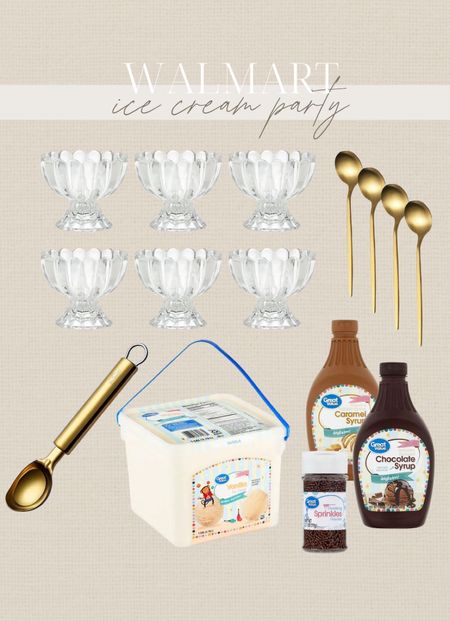ice cream party must haves from Walmart  🍦 🍨  #walmartpartner #walmarthome #walmartgrocery #walmartfinds #icecream 

#LTKhome #LTKunder50 #LTKSeasonal
