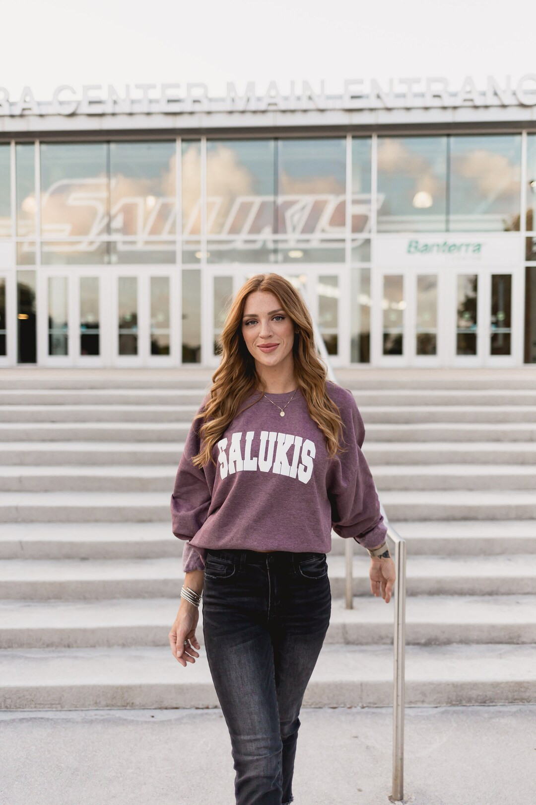 Salukis Puff Print Sweatshirt - Etsy | Etsy (US)