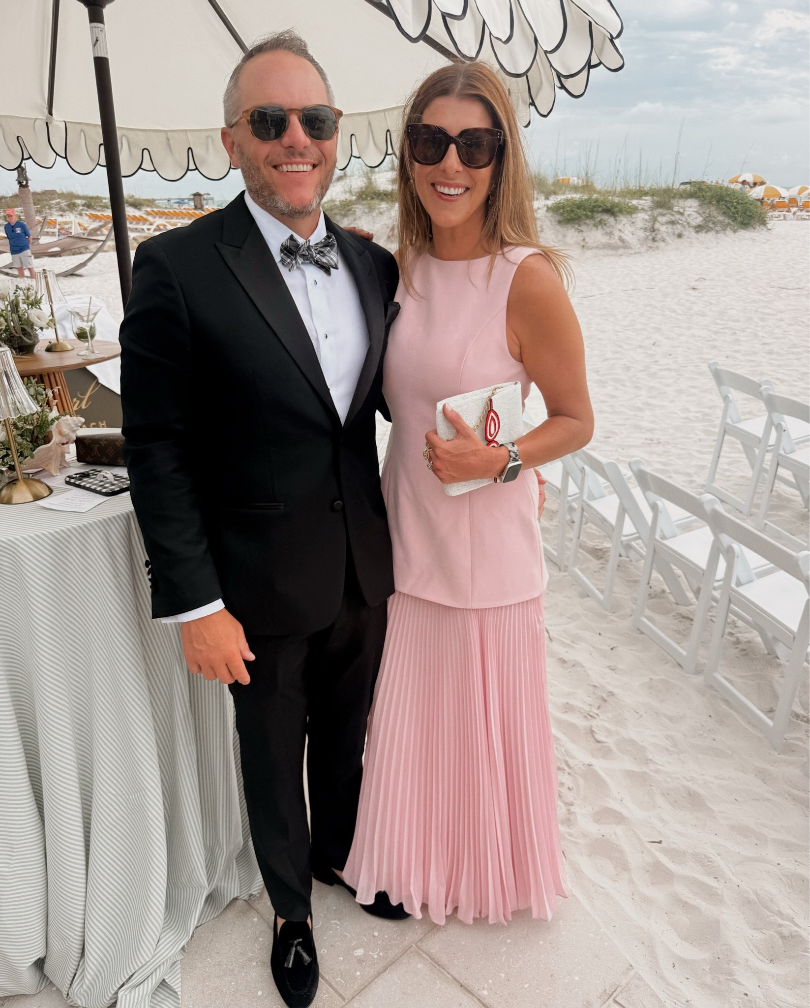 Black tie pink pleated dress for summer black tie weddings

#LTKSeasonal #LTKOver40