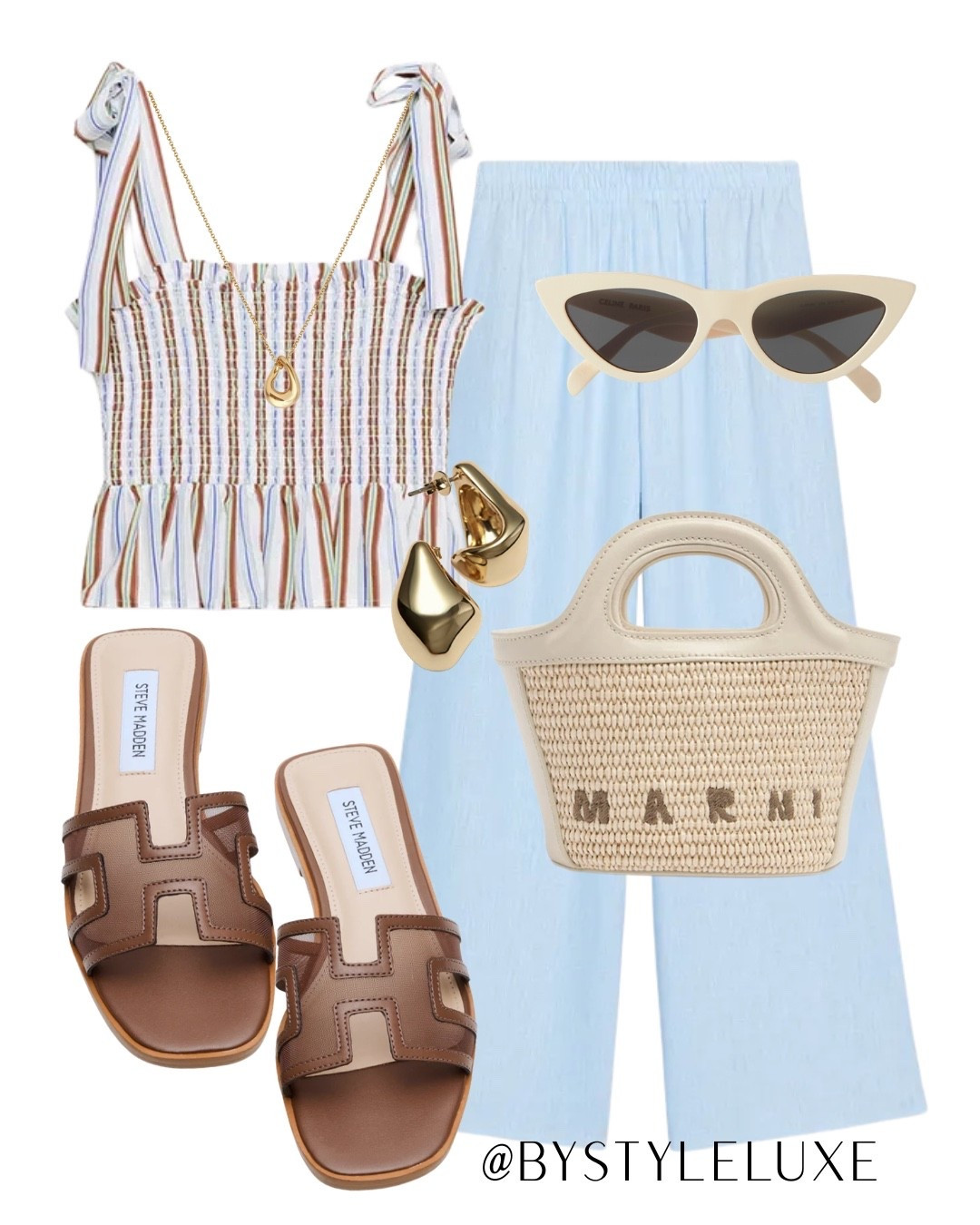 EFFORTLESS LOOK - Love this summery look with some wide leg linen mix trousers 

#summeroutfit #sandals #trousers

#LTKsummer #LTKeurope #LTKshoes