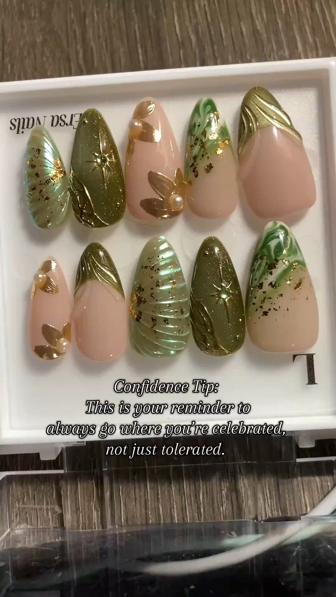 Beautiful, elegant, earthy press on nails for us wide nail bed girlies!!

#LTKgrwm #LTKBeauty #LTKselfcare