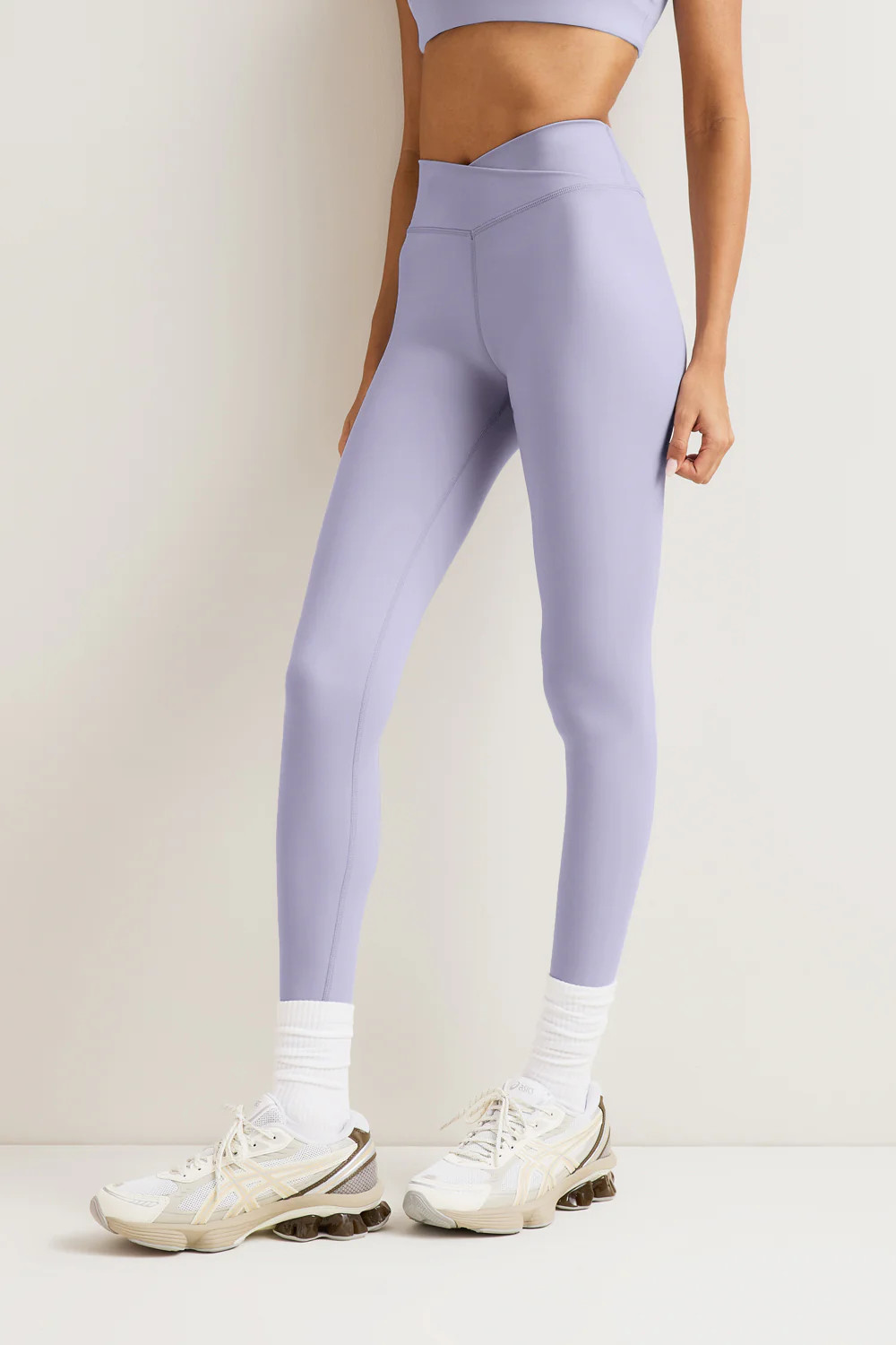 DayFlex Soft Wrap Legging - Lilac | TALA (UK)
