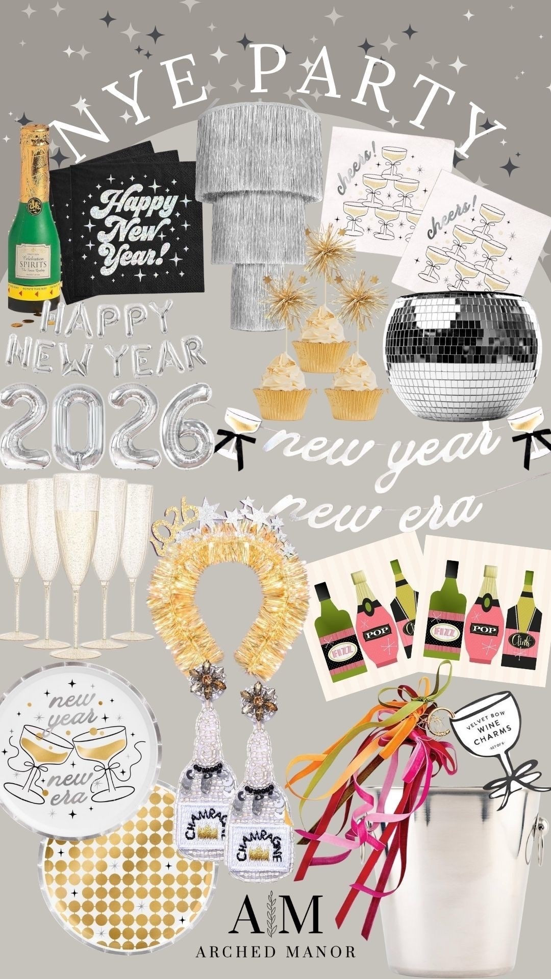 Hosting a New Year’s Eve party? We’ve got you covered! 🍾 🥂


