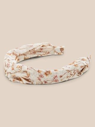 Floral Knotted Headband | Banana Republic Factory