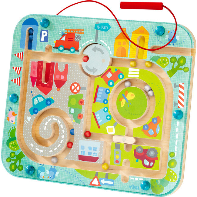 Town Maze Magnetic Puzzle Game | Maisonette