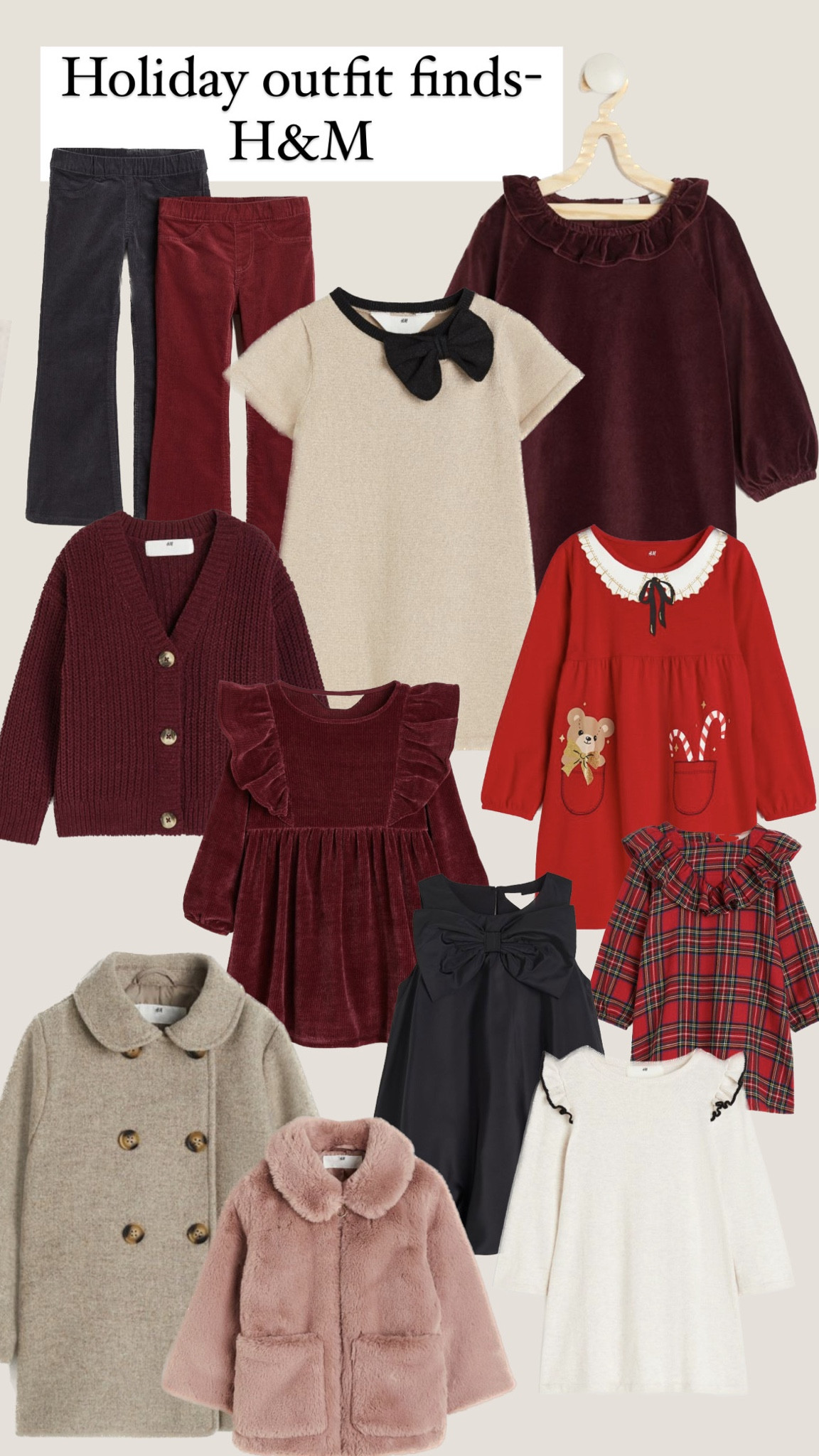 Holiday outfit finds from h&m 

#LTKkids #LTKSeasonal #LTKfindsunder50