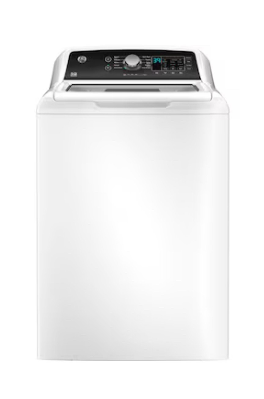 GE 4.5 cu ft High Efficiency Top Load Washer with Deep Fill and Electric Dryer

#LTKSaleAlert #LTKHome #LTKFamily