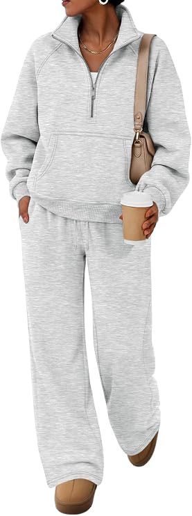 Trendy Queen Womens Sweatsuits Casual Fall 2 Piece Matching Sets 2026 | Amazon (US)