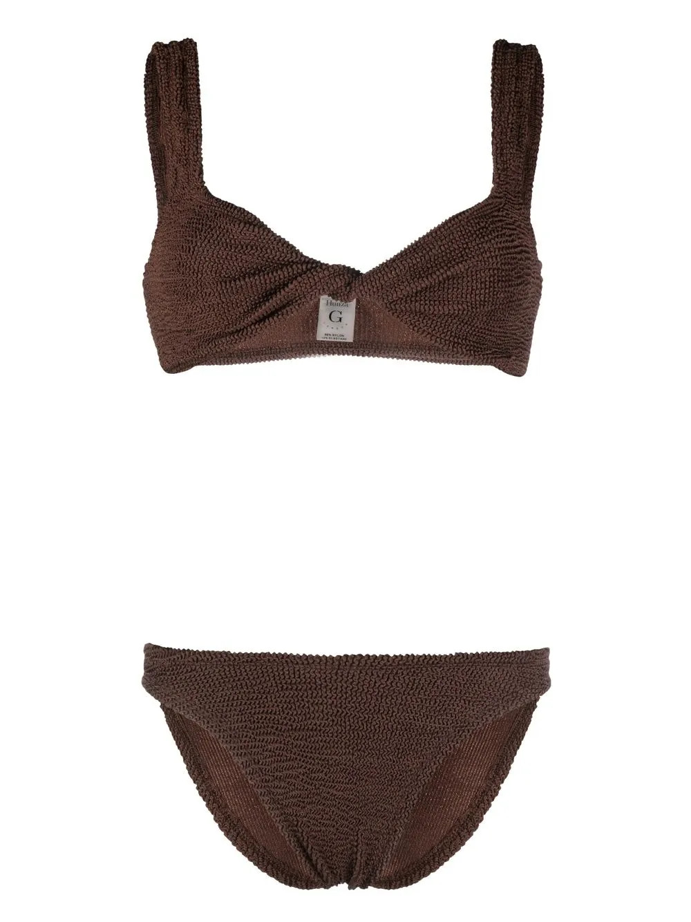Hunza G Juno two-piece Bikini - Farfetch | Farfetch Global